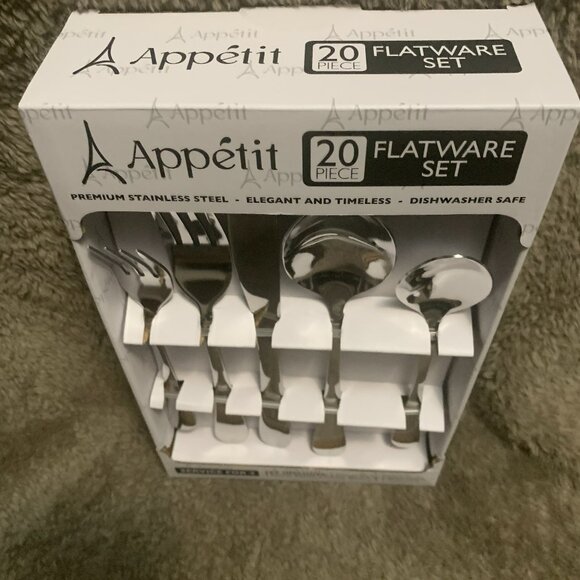 APPETIT | Kitchen | Appetit 2 Piece Stainless Steel Premium Flatware ...